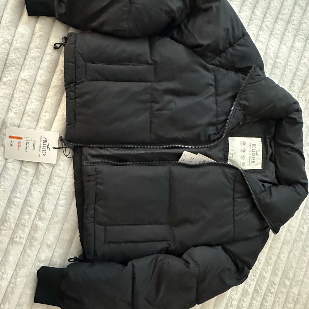 Abercrombie Black Puffer Jacket